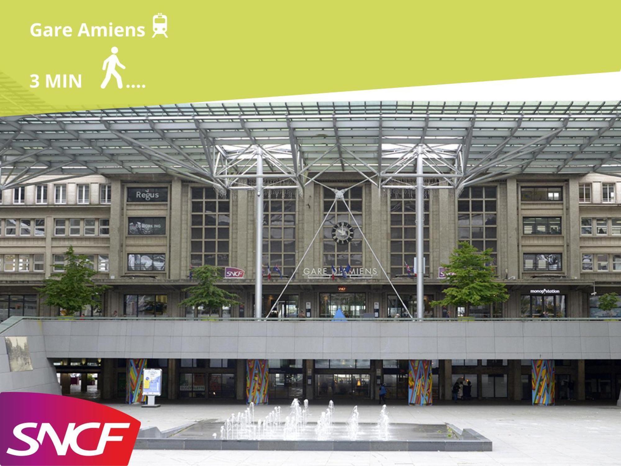 Maison 3Ch - Cinema - Game Room - Parking - Gare Amiens Exterior foto